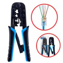 Alicate Crimpar Profissional Cabo De Rede Rj45 Rj11 0,2 a 6,0 mm²