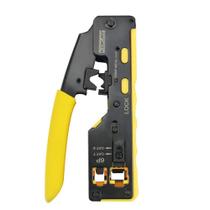 Alicate crimpar rj11/rj12 e rj45 de passagem cat5/cat6/cat7 sc671 Alicate crimpar rj11/rj12 e rj45 de passagem cat5/cat6/cat7 sc671