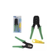 Alicate Crimpar Rj45 Rj11 Crimpador Cabo Rede + Desencapador Alicate Crimpar Rj45 Rj11 Crimpador Cabo Rede + Desencapador