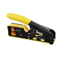 Alicate Crimpar Rj45 Vazado Cat5 Cat6 Cat7 6P 8P Profissional