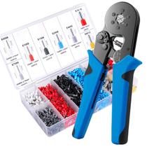 Alicate Crimpar Terminal Tubular Estrela com Ilhos Isolado 0,25mm a 10mm