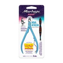 Alicate cut merheje super + pinca decorada azul