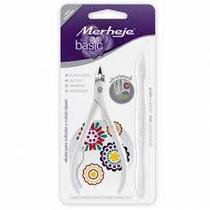 Alicate Cuticula Basic Merheje Estampada Flores