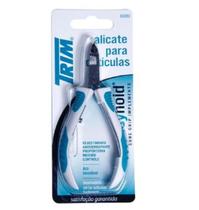 Alicate Cutícula Trim Cabo Emborrachado Aço Inox Pedicure