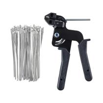 Alicate De Aço Inoxidável Para Abraçadeiras De Cabo Com Travamento Automático, Ferramenta Manual De