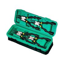 Alicate De Anel De Retenção De Ponta Fina (6/7 Polegadas) - Kit Com 4 Peças Para Remoção E Alicate De Anel De Retenção De Ponta Fina (6/7 Polegadas) - Kit Com 4 Peças Para Remoção E