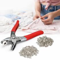 Alicate de aplicar e pregar botões de metal 35 roupas de bebe vestuário infantil + 20 botão