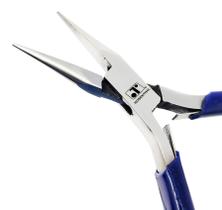 Alicate de bico chato Rosenthal 11 cm em aço inoxidável com cabo em PVC Alicate de bico chato Rosenthal 11 cm em aço inoxidável com cabo em PVC
