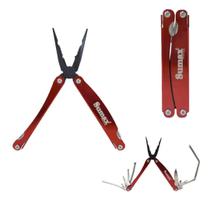 Alicate de bico corte canivete multifunção sumax su-2108 camping e pesca