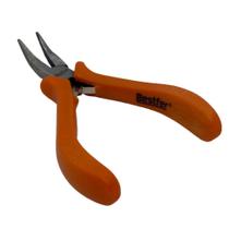 Alicate De Bico Curvo 4 1/2'' Tipo Mini Em Aço Carbono 12cm