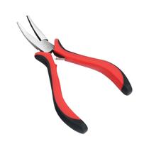 Alicate De Bico Curvo Pequeno De 4,9 Polegadas Para Extensões De Cabelo, Acessórios De Micro Anéis E