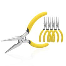 Alicate de bico fino BOOSDEN, pacote com 5 unidades, precisão para joias