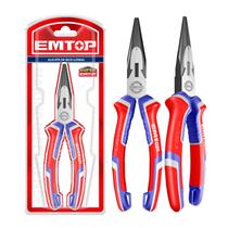 Alicate De Bico Longo Emtop 6 Aço Carbono 160mm Emtop Alicate De Bico Longo Emtop 6 Aço Carbono 160mm Emtop
