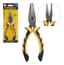 Alicate de Bico Meia Cana 6 Polegadas Emborrachado Profissional Amarelo Alicate Bico Longo Alicate de Bico Meia Cana 6 Polegadas Emborrachado Profissional Amarelo Alicate Bico Longo
