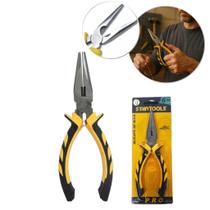 Alicate De Bico Meia Cana 6 Resistente Emborrachado Anti Choque Linha Profissional