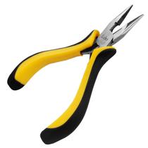 Alicate De Bico Meia Cana pequeno Com Mola Para Eletrônica 4.1/2 " EDA 7ZE Alicate De Bico Meia Cana pequeno Com Mola Para Eletrônica 4.1/2 " EDA 7ZE