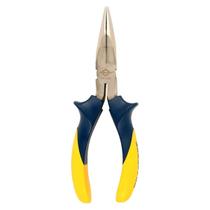 Alicate de Bico Meia Cana Reto 6" Niquelado Brasfort