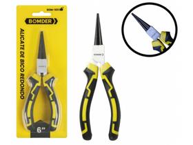 Alicate de bico redondo 6" bom-1611