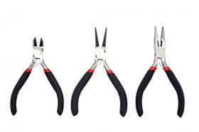 Alicate de bijuteria profissional kit com 3 peças
