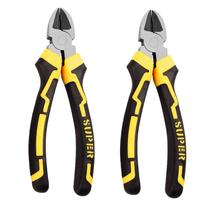 Alicate de Corte Aço C45 6" Polegadas Diagonal Profissional Cabo Isolado Emborrachado Alicate de Corte Aço C45 6" Polegadas Diagonal Profissional Cabo Isolado Emborrachado