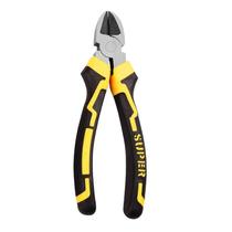 Alicate de Corte Aço C45 6" Polegadas Diagonal Profissional Cabo Isolado Emborrachado