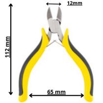 Alicate de Corte Diagonal 4.1/2” Aço Carbono Isolado 7ZF Eda