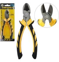 Alicate de Corte Diagonal 6" Aço Carbono Cabo Emborrachado Amarelo/Preto Alicate de Corte Diagonal 6" Aço Carbono Cabo Emborrachado Amarelo/Preto