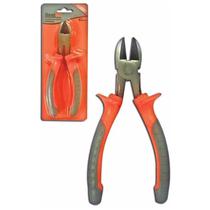 Alicate de Corte Diagonal 6'' em Ferro/PVC Laranja e Cinza - Bestfer Alicate de Corte Diagonal 6'' em Ferro/PVC Laranja e Cinza - Bestfer