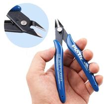 Alicate de Corte Plato de 170mm - Para Fio de Joias, com Cabo Lateral e Corte Nivelado