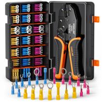 Alicate de crimpagem Kit de conectores termorretráteis SOMELINE 22-10 AWG