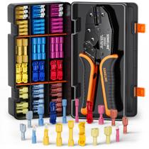 Alicate de crimpagem Kit de conectores termorretráteis SOMELINE 22-10 AWG
