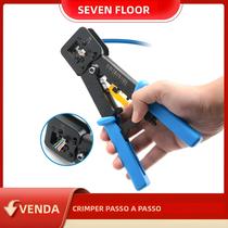 Alicate De Crimpagem Multifuncional RJ45 RJ12 Cat5 Cat6 8p8c Para Cabos De Rede Alicate De Crimpagem Multifuncional RJ45 RJ12 Cat5 Cat6 8p8c Para Cabos De Rede