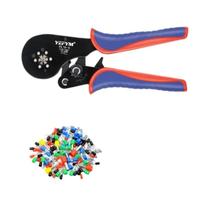 Alicate De Crimpagem Para Conectores De Terminal De Grande Variedade 0.08-16mm2 30-5AWG Ferramentas