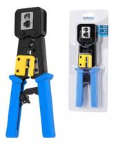 Alicate de Crimpagem RJ45 e RJ12 Vazado e Normal Exbom FRMACN205