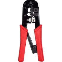 Alicate de crimpar 3x1 mod-rj45/rj12/rj11 com catraca (ht568) Alicate de crimpar 3x1 mod-rj45/rj12/rj11 com catraca (ht568)