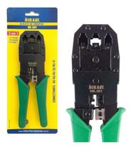 Alicate De Crimpar Crimpagem Decapador Rj11, Rj12, Rj45 Hikari Hk-301