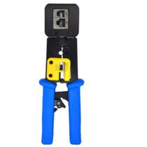 Alicate de crimpar EZ Crimp RJ45 Vazado Cat-6 Tipo EZ