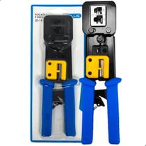 Alicate De Crimpar Multi Função Corta Ez Crimp Rj45 Rj11 R12