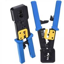 Alicate de crimpar rede rj45 rj11 ez crimp conector vazado