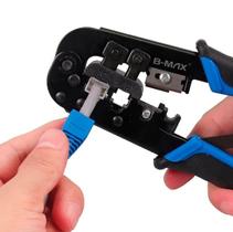 Alicate De Crimpar Rj11, Rj12 E Rj45 Com Catraca