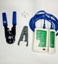 Alicate De Crimpar Rj45 + Alicate Decapador+testador De Rede