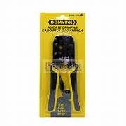 Alicate de crimpar rj45 rj11 rj12 bomvink Alicate de crimpar rj45 rj11 rj12 bomvink