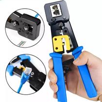 Alicate De Crimpar Rj45E Rj12 P/ Conector Normal E Vazado Alicate De Crimpar Rj45E Rj12 P/ Conector Normal E Vazado