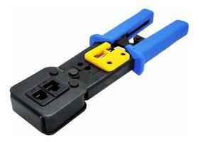 Alicate De Crimpar Rj45E Rj12 P/ Conector Normal E Vazado Alicate De Crimpar Rj45E Rj12 P/ Conector Normal E Vazado
