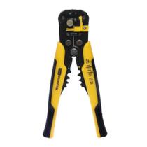 Alicate de Crimpar V-318 para Fios de 0,2 a 6mm Preto e Amarelo com Cabo Anatômico Western Alicate de Crimpar V-318 para Fios de 0,2 a 6mm Preto e Amarelo com Cabo Anatômico Western