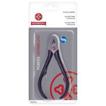 Alicate de Cutícula 171-PV Ponto Vermelho Mundial - Preto