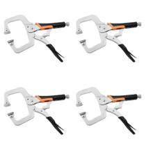 Alicate de fixação C-Clamp, 15 cm Heavy Duty Vise Grip, pacote com 4