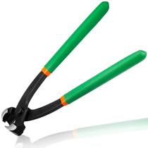 Alicate de fixação de ouvido LEONTOOL de 9 polegadas com mandíbulas de crimpagem frontal e lateral