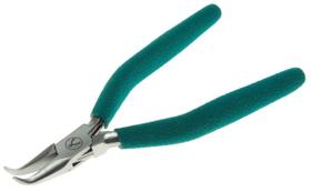 Alicate de joalheiro Wubbers Classic de bico curvo 16,5 cm
