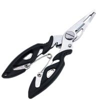 Alicate de pesca aperto trava do gatilho cortador alicate de aço inoxidável